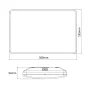 Maclean MCE292 W LED-talonnumerovalaisin hämäräanturilla, 12 W, 950 lm, IP65, valkoinen