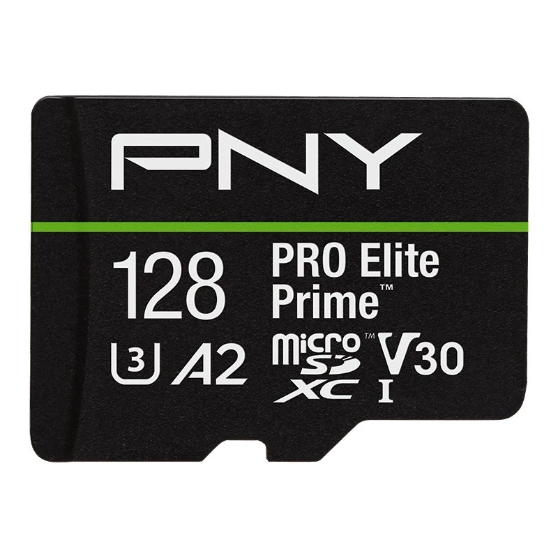 Muistikortti microSDXC Elite Prime 128GB + SD-sovitin + USB-A-kortinlukija