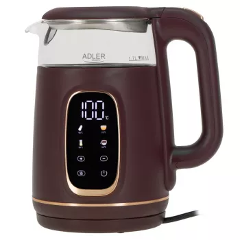 ADLER AD 1305 burgundinpunainen vedenkeitin