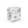Ubiquiti UACC-Wave-AP-Micro-Mount tolppakiinnike 4 Wave AP Micro -laitteelle, ruostumaton teräs, 25–76 mm tolppa, valkoinen