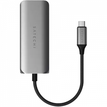 Satechi telakointiasema 4-in-1 ST-H3C25EM USB-C 3.2 Gen2 harmaa (ST-H3C25EM)