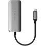 Satechi telakointiasema 4-in-1 ST-H3C25EM USB-C 3.2 Gen2 harmaa (ST-H3C25EM)