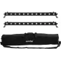 LED-bar-setti EUROLITE 2x LED BAR-12 QCL RGBA pehmeällä laukulla – 2 kpl, QCL RGBA LEDit