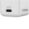 CANYON laturi CU20C GaN 20W 1xPD EU valkoinen