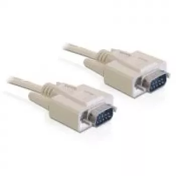 Sarjakaapeli DeLOCK RS-232 5 m beige DB-9