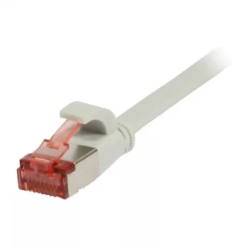 Synergy 21 -patchkaapeli RJ45, CAT6 250 MHz, 1,0 m harmaa, FTP(U/FTP), TPE(Superflex), litteä, Synergy 21, - digitaalinen/data - verkko