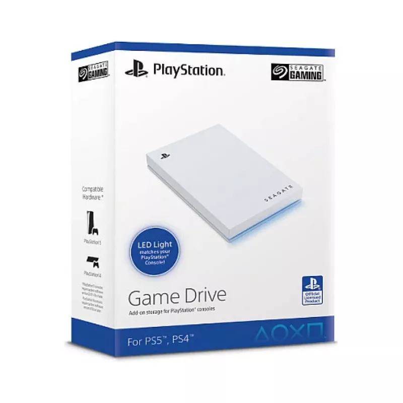 Ulkoinen SSD SEAGATE Game Drive STMH2000200 2 TB USB 3.2 valkoinen