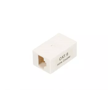 Liitäntärasia Extralink RJ45 CAT6 UTP, muovi, valkoinen, 1 kpl