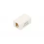 Liitäntärasia Extralink RJ45 CAT6 UTP, muovi, valkoinen, 1 kpl