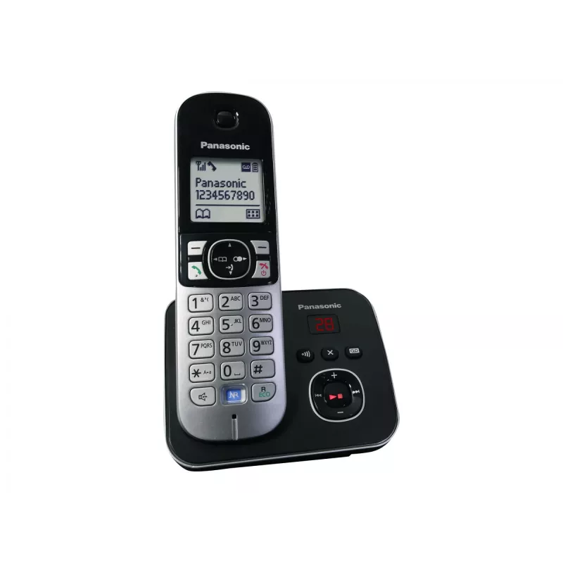 DECT-puhelin Panasonic KX-TG6821GB musta