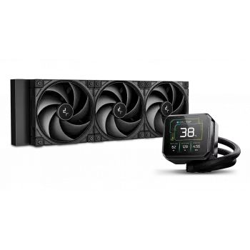 All-in-One nestemäinen CPU-jäähdytin DeepCool SPARTACUS 360, 360 mm jäähdytin, 3 × 120 mm tuuletinta