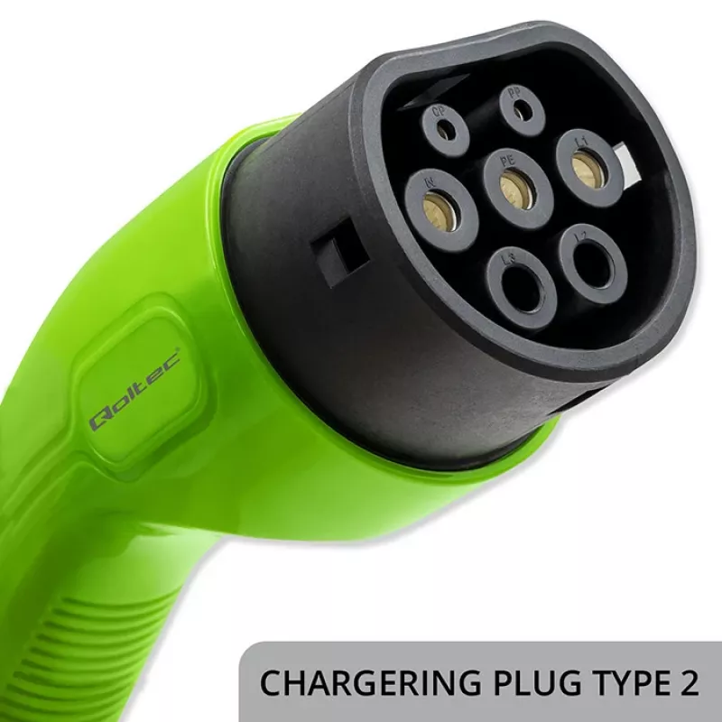 EV-latausasema QOLTEC 52430 22 kW WLAN RFID 3-vaiheinen, 32 A, Type 2, IP54