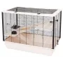 INTER-ZOO Hugo Wood beige -häkki jyrsijöille - 78 x 48 x 58 cm