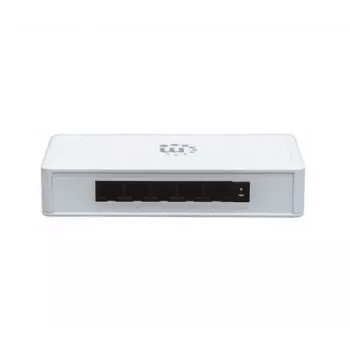 Manhattan 5-porttinen Gigabit Ethernet kytkin, pöytäkoko, muovi, IEEE 802.3az (Energy Efficient Ethernet), kolmen vuoden takuu, laatikko