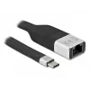 FPC-lattakaapeli DeLOCK 86936 USB Type-C Gigabit LAN 15 cm