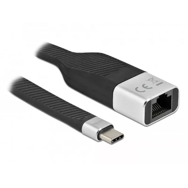 FPC-lattakaapeli DeLOCK 86936 USB Type-C Gigabit LAN 15 cm