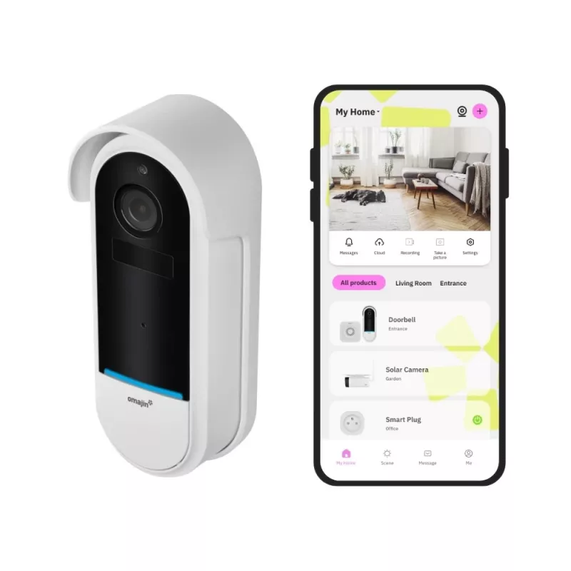 Ovisummeri Omajin by Netatmo OVD-01-EU musta valkoinen