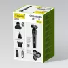 Parranajosarja Maestro MR-678 3-in-1 USB 90 min. ladattava trimmeri parranajokone groomer