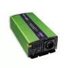 Auto-invertteri Qoltec Monolith 600 W vihreä 12 V