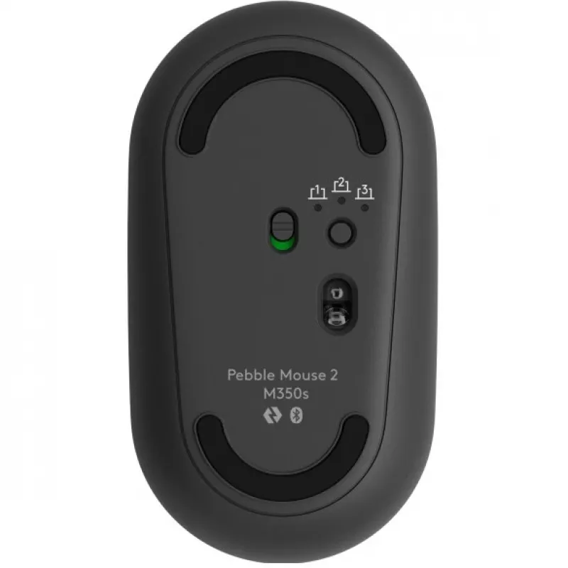 Logitech Pebble 2 Combo langaton näppäimistö ja hiiri QWERTZ saksa grafiitti