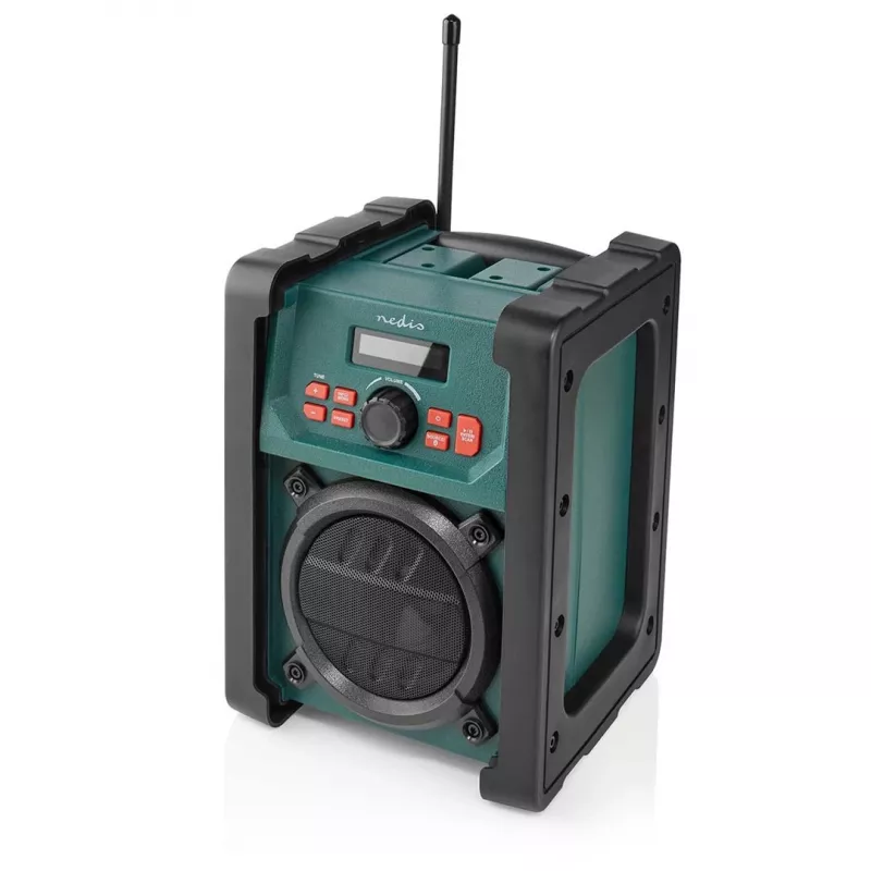 Radio Nedis RDDB3100GN 15W Bluetooth IP65 musta/vihreä
