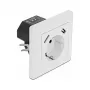 Pistorasia 2 x USB + CEE 7/3 DeLOCK 11473