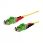 METZ CONNECT OpDAT verkkokaapeli E2000-D APC/E2000-D APC OS2 1,0 m