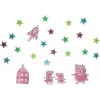 Seinä tarra Hasbro Peppa Pig PP13870PP Glow in the Dark Stars
