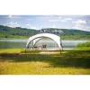 Paviljonki Event Shelter, 4,5 x 4,5 m (vaaleanharmaa/harmaa)