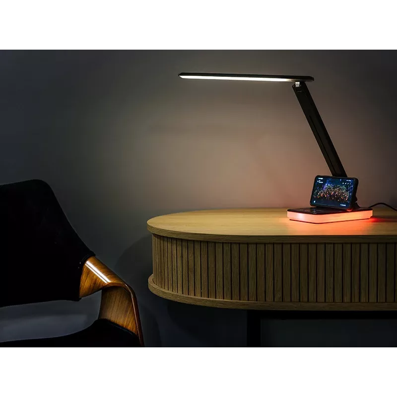 Tracer 47710 Prisma musta LED-pöytävalaisin