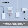 Sony IER-EX15C kuulokemikrofoni johdollinen in-ear puhelut/musiikki USB Type-C musta