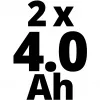 Akku 18 V 2 x 4,0 Ah EINHELL