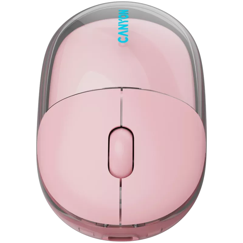 CANYON hiiri OnClick 24 BT/langaton läpinäkyvä/pinkki