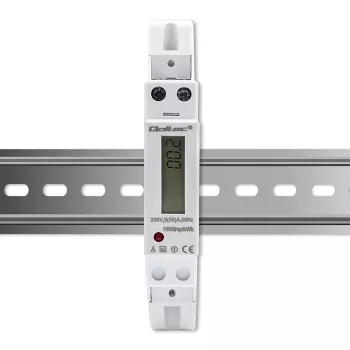 Yksivaiheinen elektroninen mittari QOLTEC 50993 230V 30A