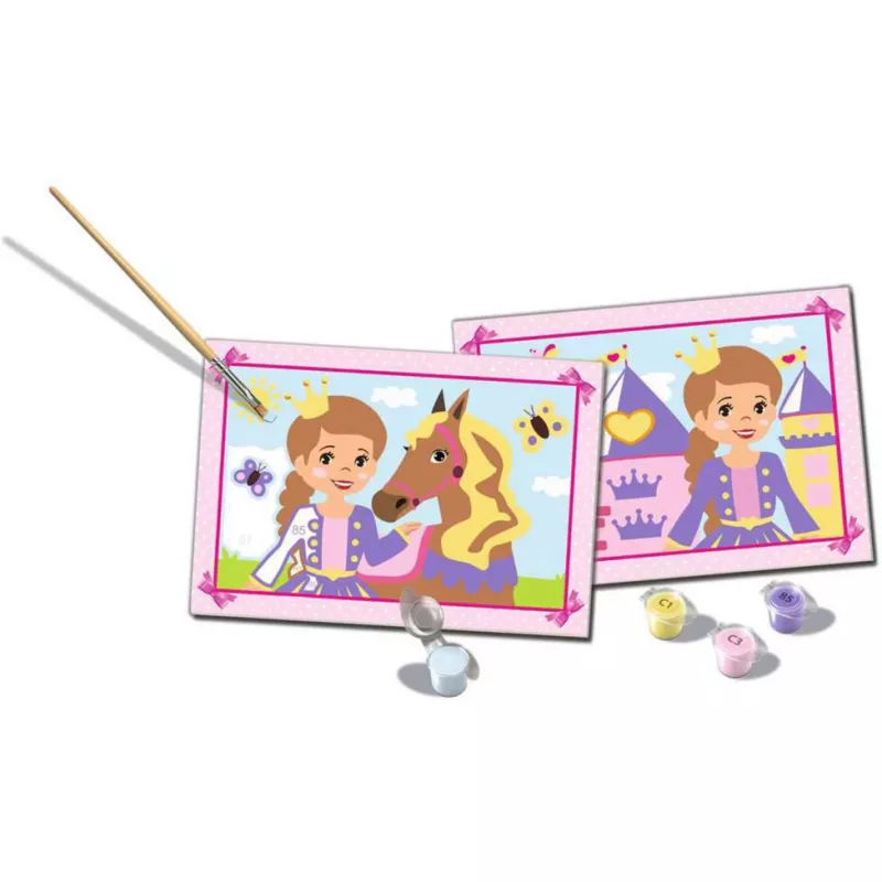 CreArt Junior - Pieni prinsessa, maalaus