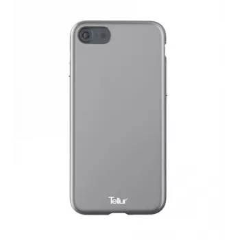 Älypuhelimen suojakotelo Tellur Premium Soft Solid Fusion iPhone 7, hopea