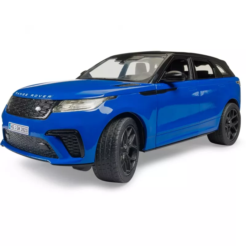 Ajoneuvo BRUDER Range Rover Velar 3 vuotta ABS musta sininen