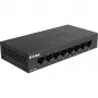D-Link DGS-108GL hallitsematon Gigabit Ethernet (10/100/1000) musta