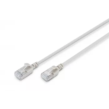 Verkkokaapeli Digitus CAT 6A F/FTP RJ-45 2 m harmaa