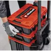 Työkalulaukku Einhell E-Case Tower musta punainen polypropeeni lämmönkestävä roiskevesitiivis