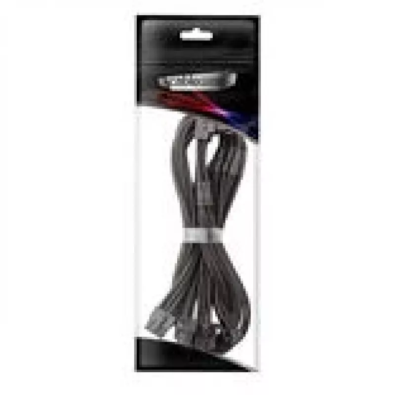 CableMod C-Series Pro -liitäntäkaapeli - Variantti A, 90°, 16-Pin - 4x8-Pin PCIe, musta
