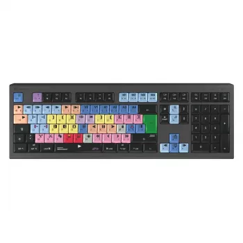 Logickeyboard Avid Media Composer ASTRA 2 taustavalaistu näppäimistö Mac ranska (LKB-MCOM4-A2M-FR)