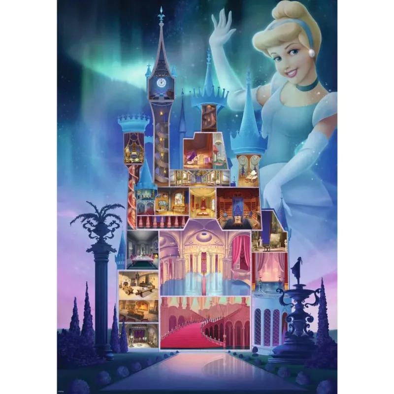 Palapeli Disney Castle Collection: Cinderella (1000 palaa)