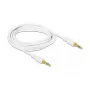 Audiokaapeli DeLOCK 85550 2 m 3,5 mm valkoinen