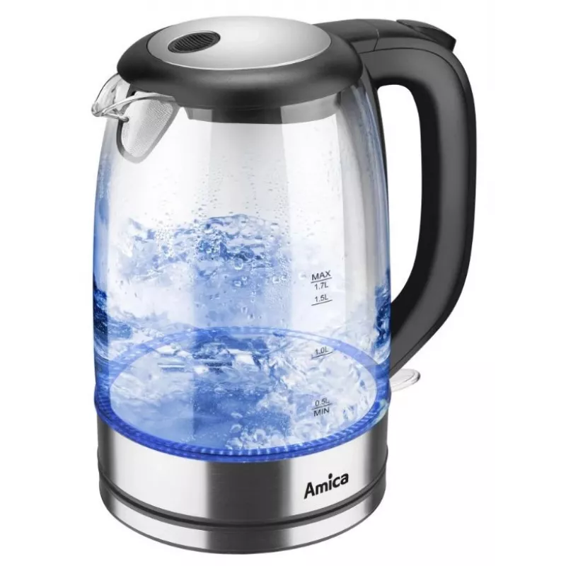 Vedenkeitin Amica 1.7L 2200W hopea
