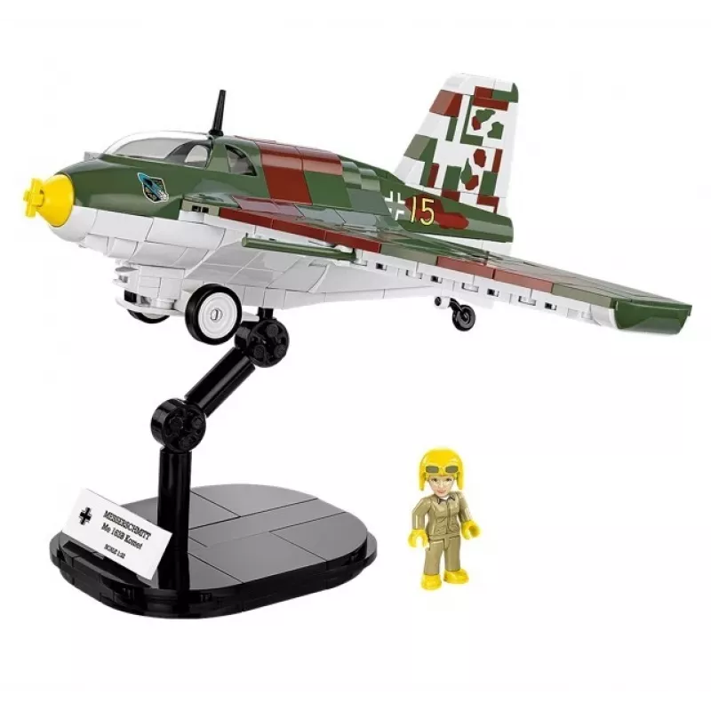 Rakennuspalikat Messerschmitt Me 163B Komet 543 palaa