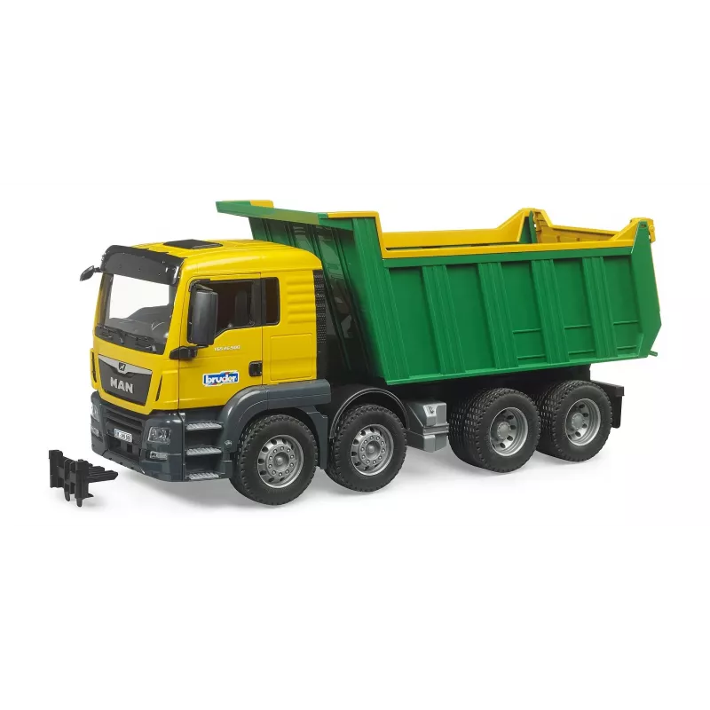 Bruder 02772 MAN TGA jäteauto takakuormaus, leluajoneuvo