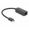 Adapteri USB Type-C-uros 2,5 Gigabit LAN kompakti DeLOCK 66645