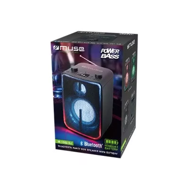 Kannettava monokaiutin Muse M-1802 DJ musta