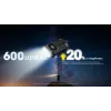 Avaimenperä-taskulamppu Nitecore TINI3 musta 600 lm USB ladattava